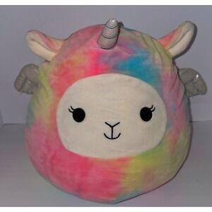 Squishmallows 2019 Original Lucy-May Unicorn Llama Pegasus Pegacorn 12" Plush